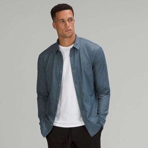 Lululemon Men's Commission Long Sleeve Shirt - Blue